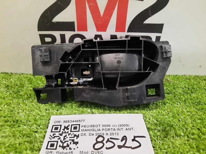 Maniglia Porta INT ANT DX 9683446577 Peugeot 3008 I 2009