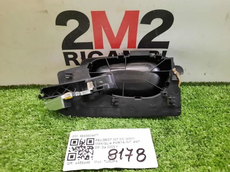 Maniglia Porta INT ANT DX 9643604477 Peugeot 307 CC 2001