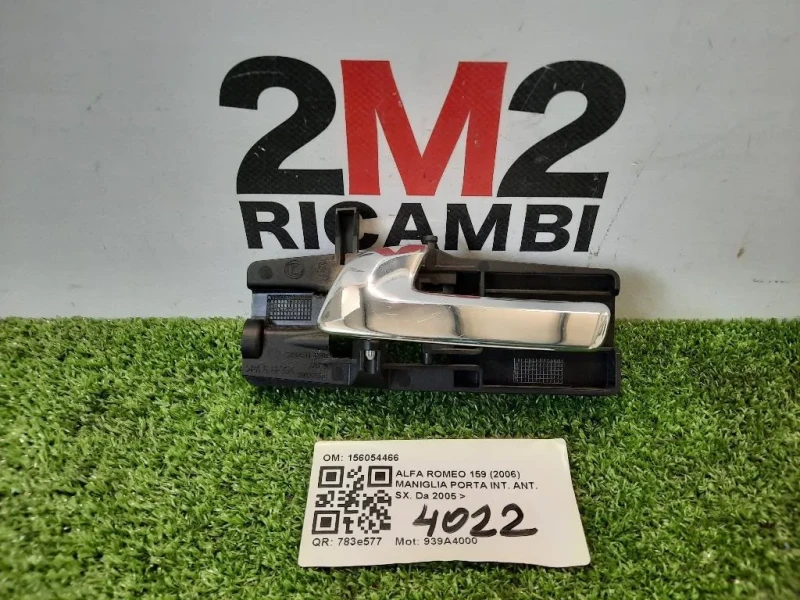 Maniglia Porta INT ANT SX 156054466 Alfa Romeo 159 2006