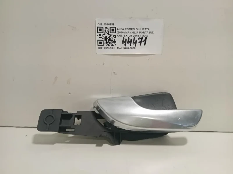 Maniglia Porta INT ANT SX MANIGLIA INTERNA ORIGINALE Alfa Romeo Giulietta 2010
