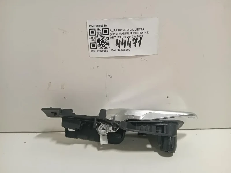 Maniglia Porta INT ANT SX MANIGLIA INTERNA ORIGINALE Alfa Romeo Giulietta 2010