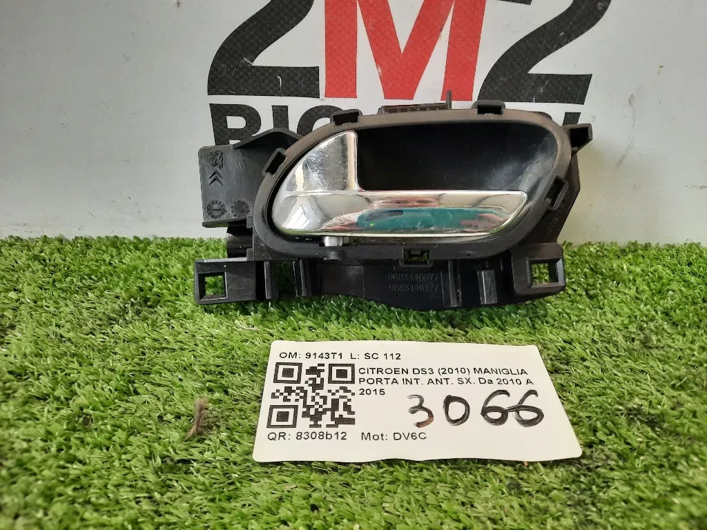 Maniglia Porta INT ANT SX 1905002 Citroen DS3 2010