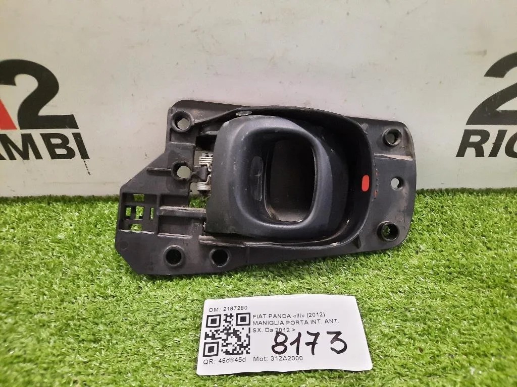 Maniglia Porta INT ANT SX 2187280 Fiat Panda III 2012