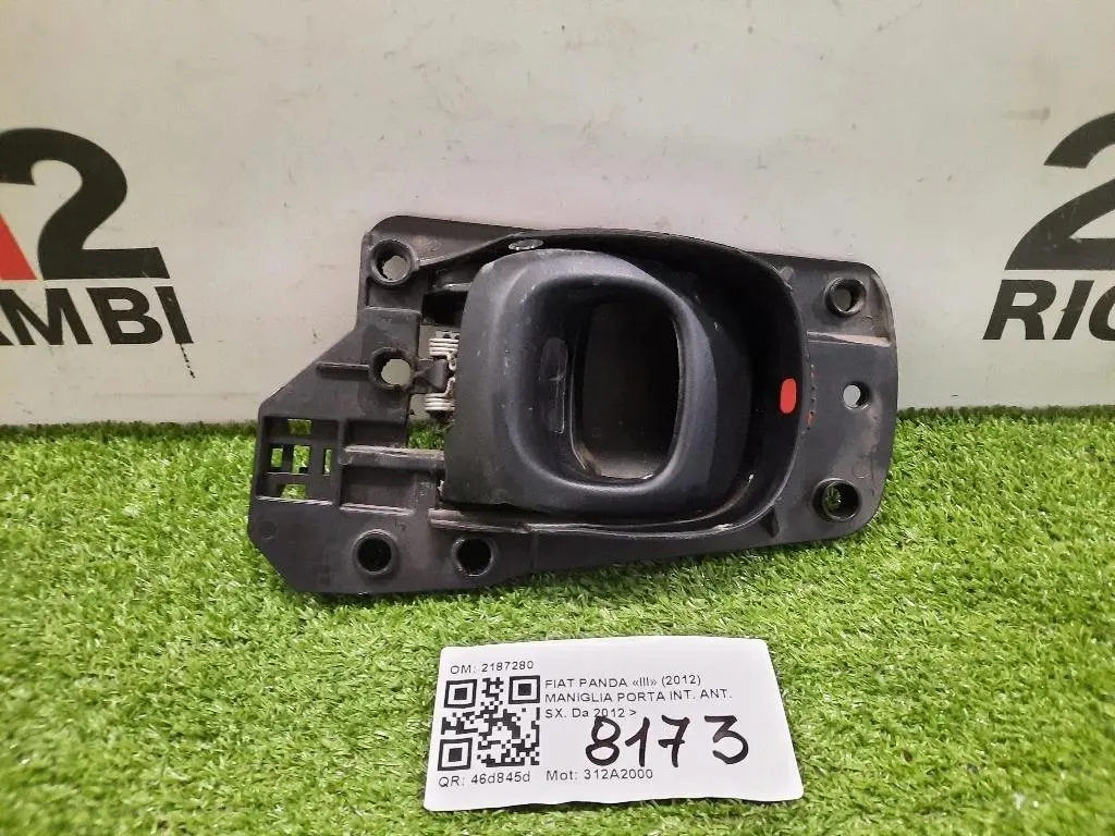 Maniglia Porta INT ANT SX 2187280 Fiat Panda III 2012