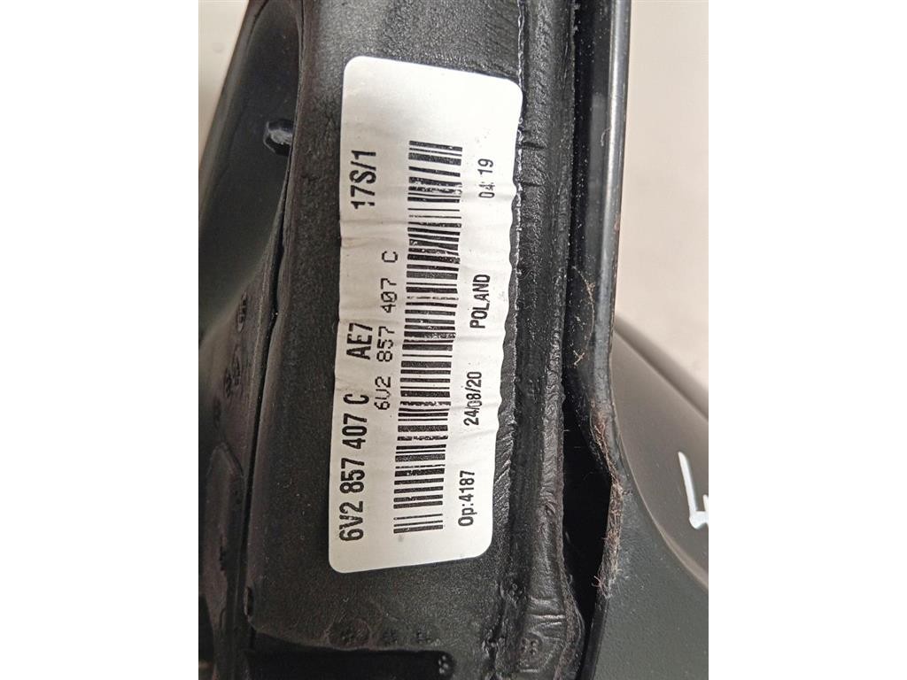 Retrovisore Esterno ANT SX 6V2 857 407 C 5 FILI Skoda Fabia NJ3 2018