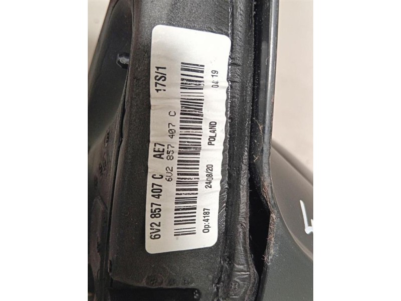 Retrovisore Esterno ANT SX 6V2 857 407 C 5 FILI Skoda Fabia NJ3 2018