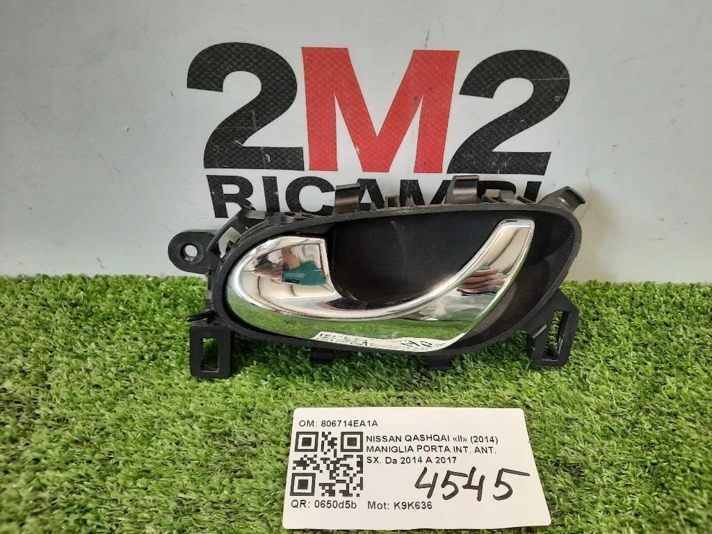 Maniglia Porta INT ANT SX 806714EA1A Nissan Qashqai II 2014