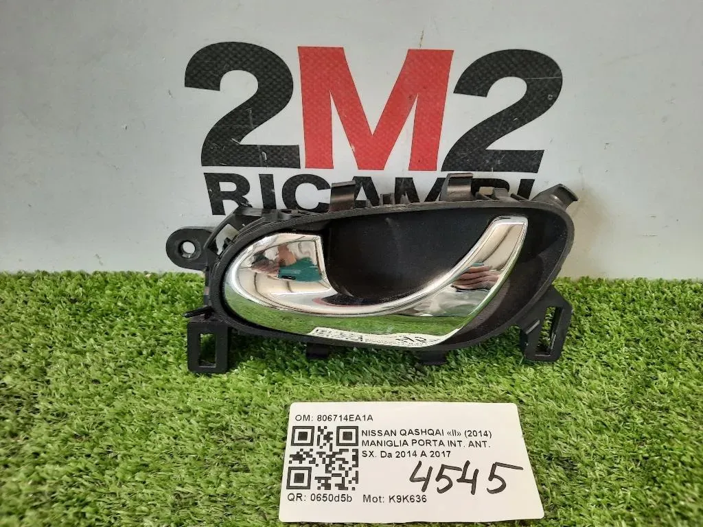 Maniglia Porta INT ANT SX 806714EA1A Nissan Qashqai II 2014