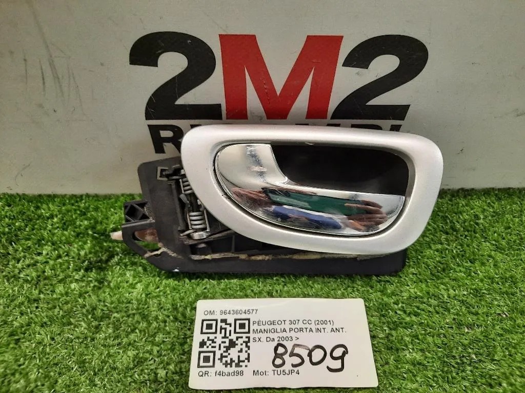 Maniglia Porta INT ANT SX 9643604577 Peugeot 307 CC 2001