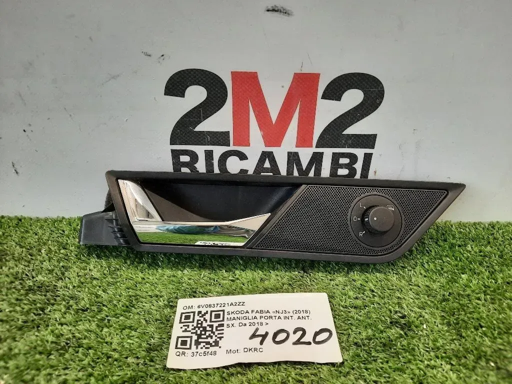Maniglia Porta INT ANT SX 6V0837221A2ZZ Skoda Fabia NJ3 2018