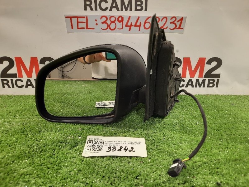 Retrovisore Esterno ANT SX 5 FILI SPECCHIO SPECCHIETTO Smart Forfour 453 2015