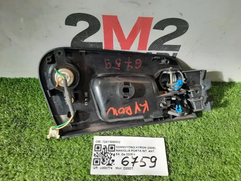 Maniglia Porta INT ANT SX 72411090002 Ssangyong Kyron 2005