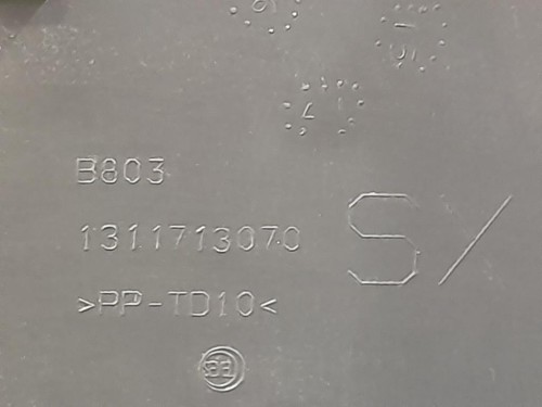 Paraurti Centrale POST SX