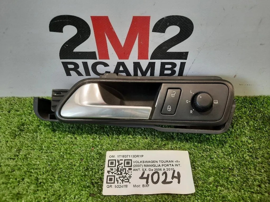 Maniglia Porta INT ANT SX 1T1837113D Volkswagen Touran II 2007