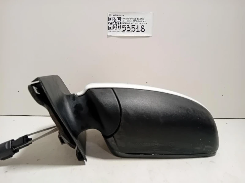 Retrovisore Esterno ANT SX A4518102116 Smart Fortwo Cabrio 451 2010