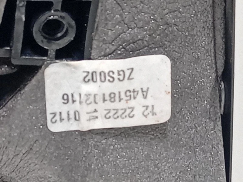 Retrovisore Esterno ANT SX A4518102116 Smart Fortwo Cabrio 451 2010