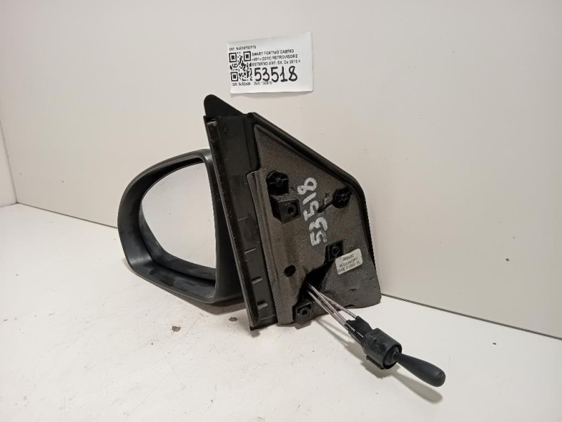 Retrovisore Esterno ANT SX A4518102116 Smart Fortwo Cabrio 451 2010