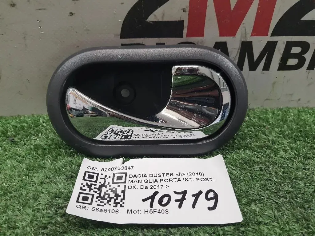 Maniglia Porta INT POST DX 8200733847 Dacia Duster II 2018