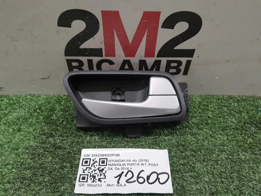 Maniglia Porta INT POST DX 83620B9030PGB Hyundai I10 II 2016