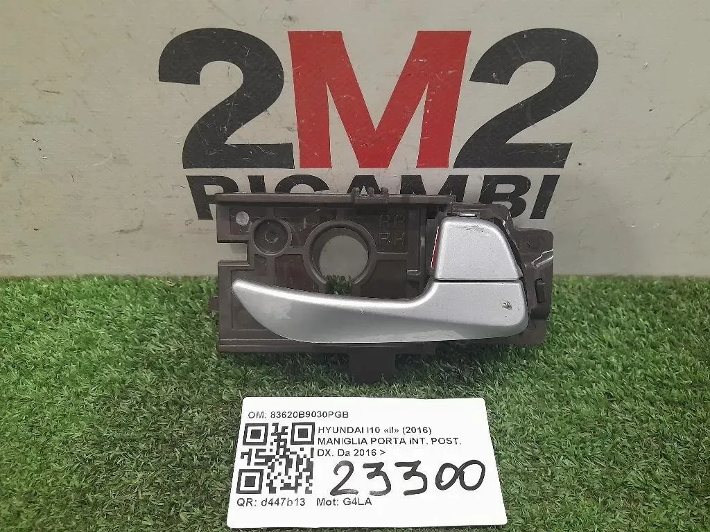 Maniglia Porta INT POST DX 83620B9030PGB Hyundai I10 II 2016