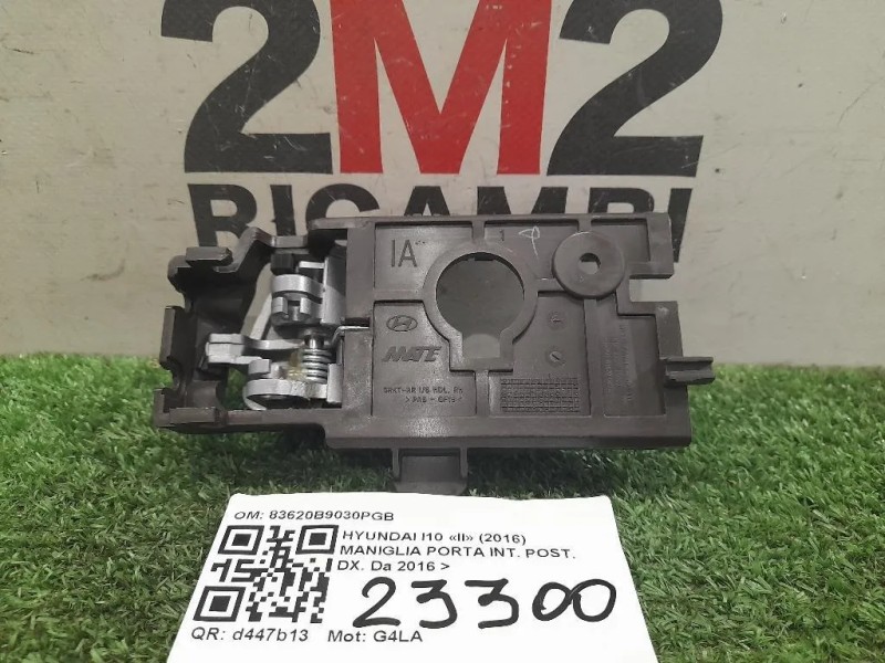 Maniglia Porta INT POST DX 83620B9030PGB Hyundai I10 II 2016