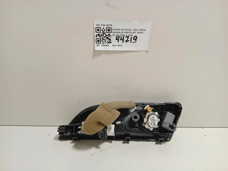 Maniglia Porta INT POST DX 1Z0839222A739 Skoda Octavia 1Z3 2004