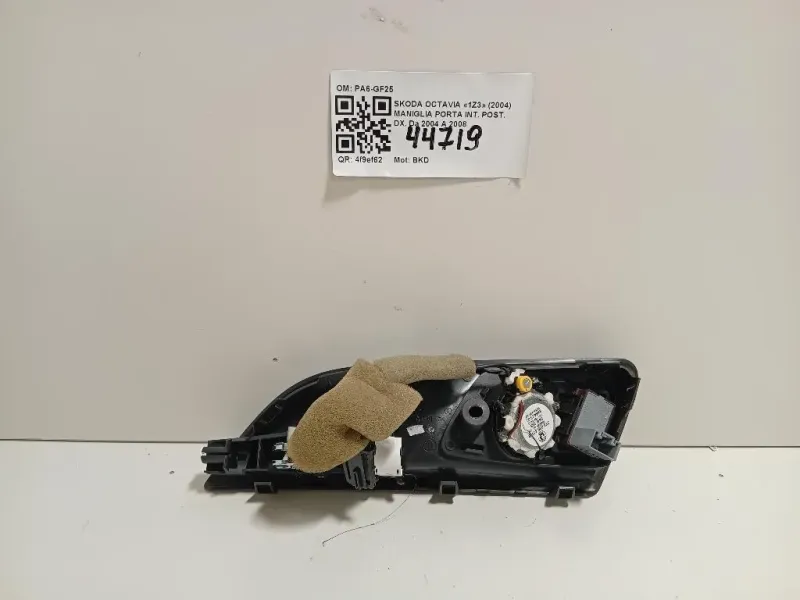 Maniglia Porta INT POST DX 1Z0839222A739 Skoda Octavia 1Z3 2004