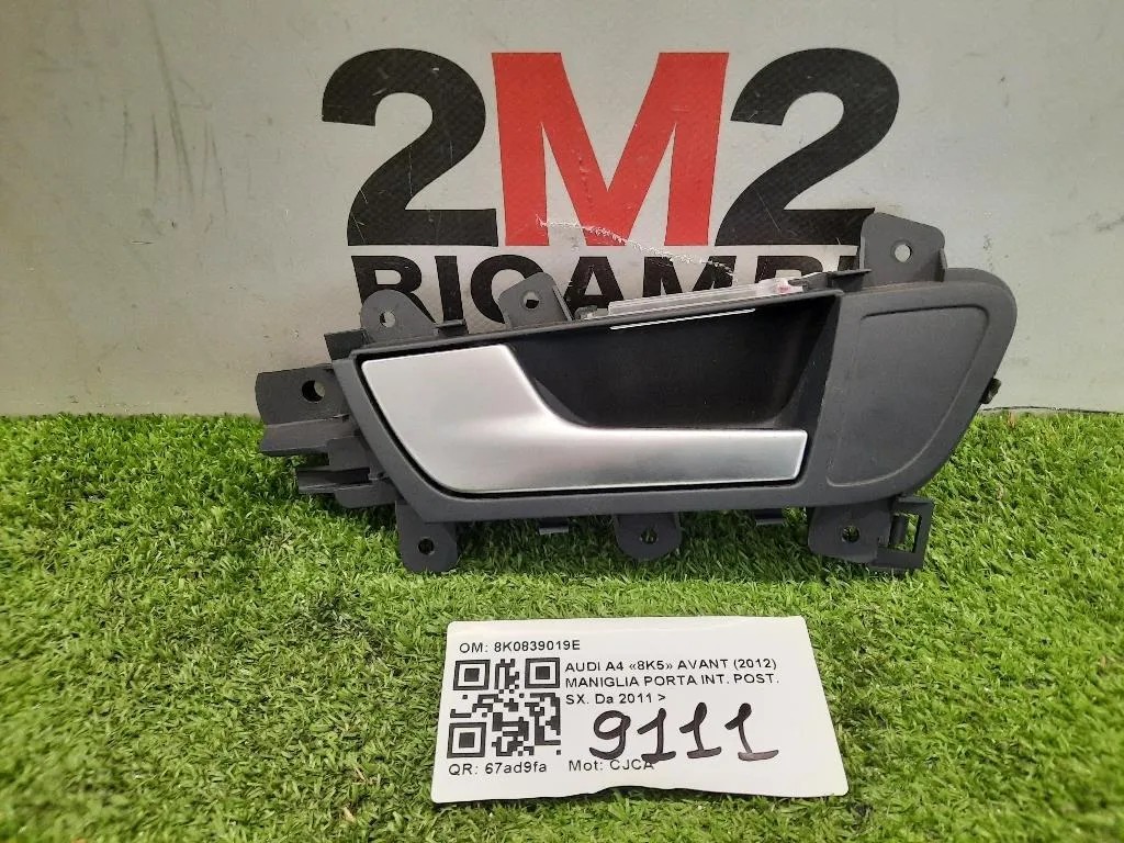 Maniglia Porta INT POST SX 8K0839019E Audi A4 8K5 Avant 2012