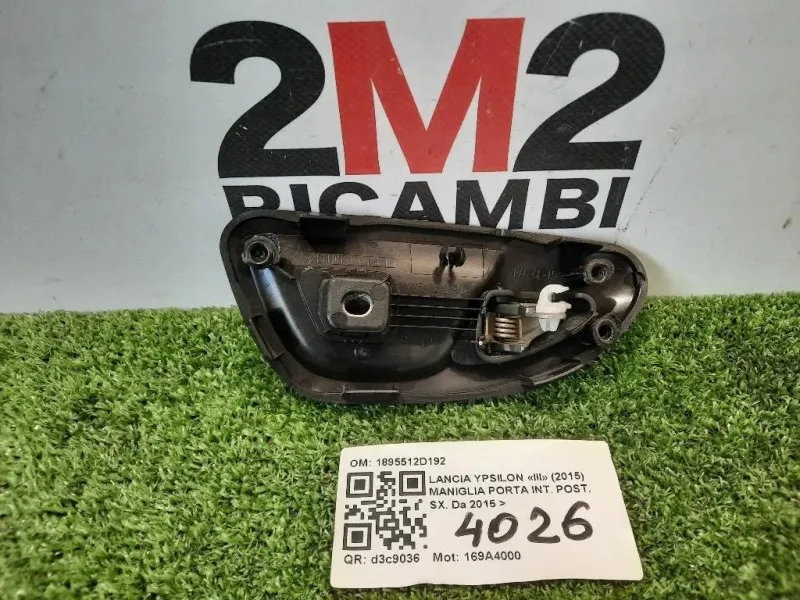 Maniglia Porta INT POST SX 1895512D192 Lancia Ypsilon III 2015