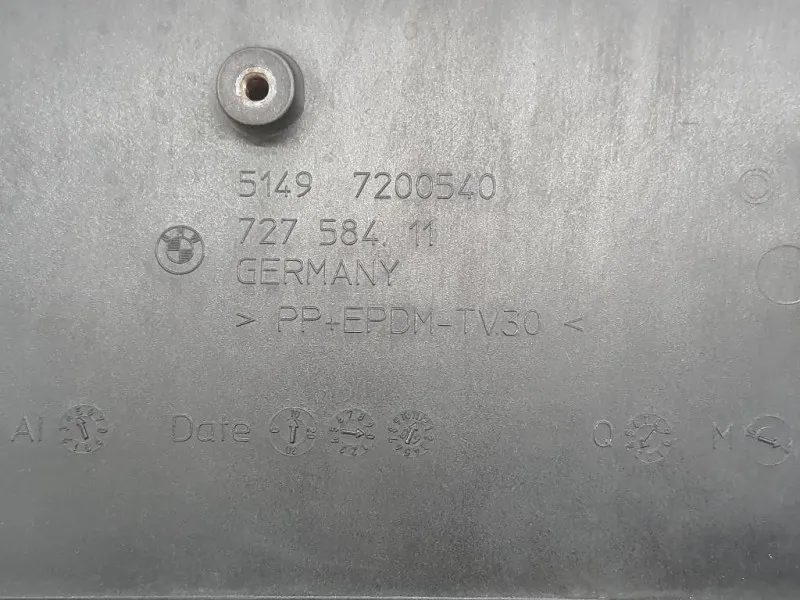 Maniglia Portello EST POST 51497200540 COPERTURA VERNICE INF Bmw Serie 5 F07 GT 2010