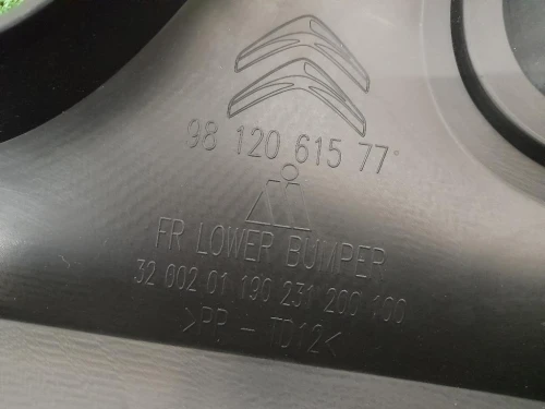 Paraurti INF ANT 9812061577 Citroen C3 III 2016