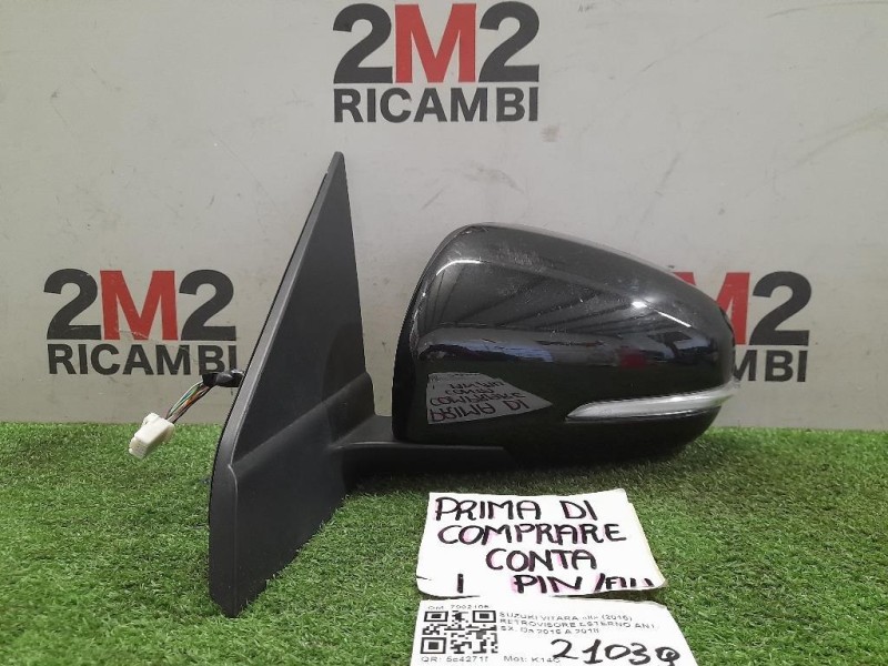Retrovisore Esterno ANT SX 9 FILI 7902105 Suzuki Vitara II 2015