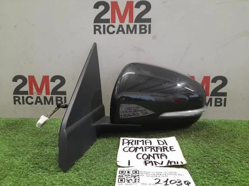 Retrovisore Esterno ANT SX 9 FILI 7902105 Suzuki Vitara II 2015