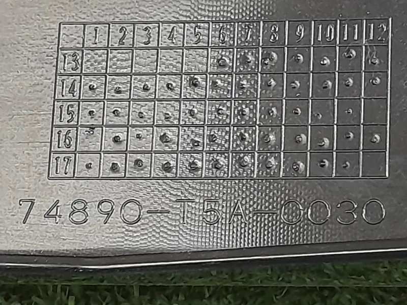 Maniglia Portello EST POST 74890-T5A-003C Honda JAZZ III 2017