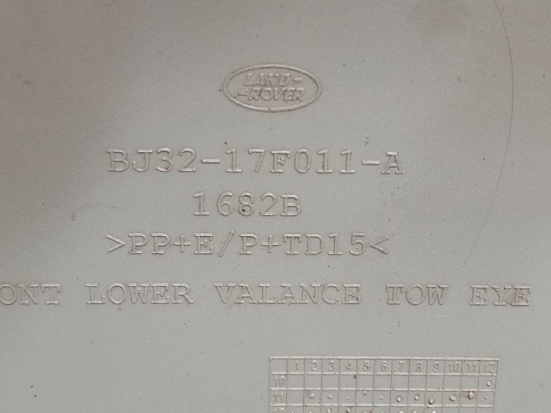 Paraurti INF ANT BJ32-17F011-A Land Rover Range Rover Evoque I 2011