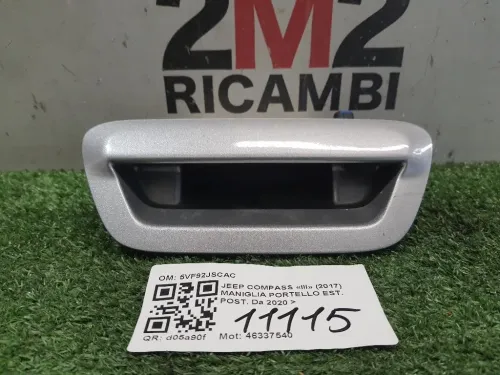 Maniglia Portello EST POST 5VF92JSCAC Jeep Compass III 2017