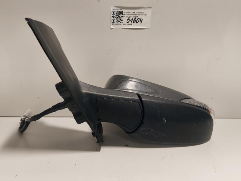 Retrovisore Esterno ANT SX 6402-200 6 FILE Toyota Yaris IV 2012