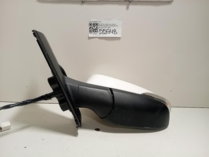 Retrovisore Esterno ANT SX 8002201 7 FILE Toyota Yaris IV 2014
