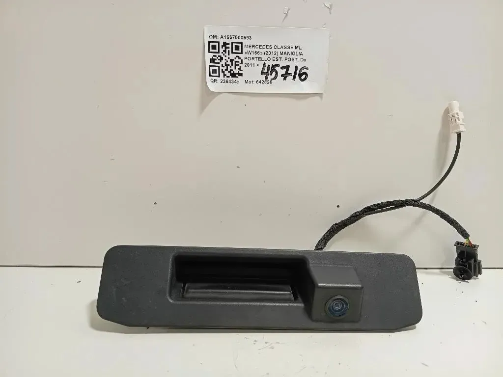 Maniglia Portello EST POST A1667500593 Mercedes Classe ML W166 2012