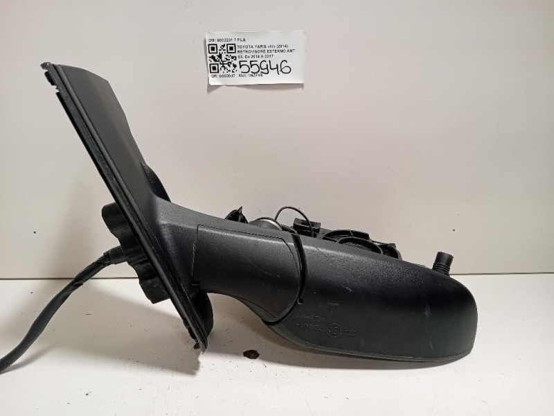 Retrovisore Esterno ANT SX 8002201 7 FILE Toyota Yaris IV 2014