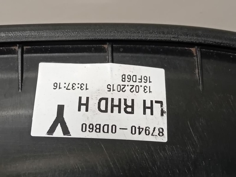 Retrovisore Esterno ANT SX 8002201 7 FILE Toyota Yaris IV 2014