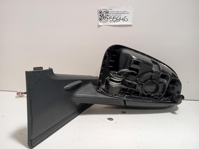 Retrovisore Esterno ANT SX 8002201 7 FILE Toyota Yaris IV 2014