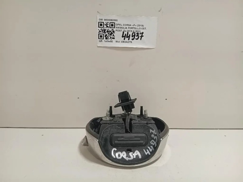 Maniglia Portello EST POST 9830092880 Opel Corsa F 2019