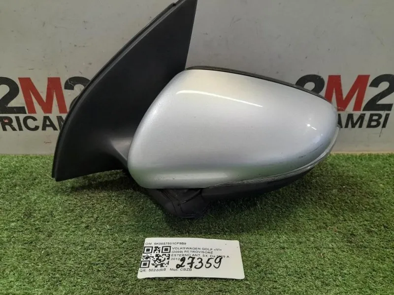 Retrovisore Esterno ANT SX 6 FILI 5K0857501CF9B9 Volkswagen GOLF VI 2009