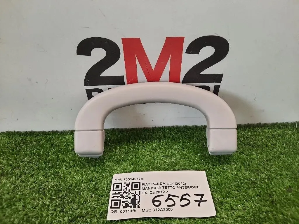 Maniglia Tetto Anteriore DX 735549178 Fiat Panda III 2012
