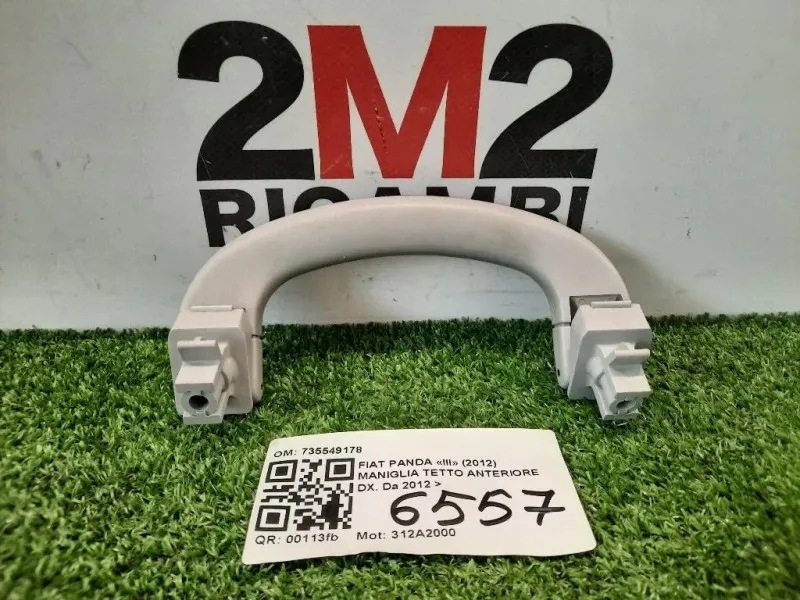 Maniglia Tetto Anteriore DX 735549178 Fiat Panda III 2012