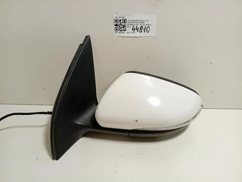 Retrovisore Esterno ANT SX 6 FILI VETRO SPECCHIO SPECCHIETTO Volkswagen GOLF VI 2009