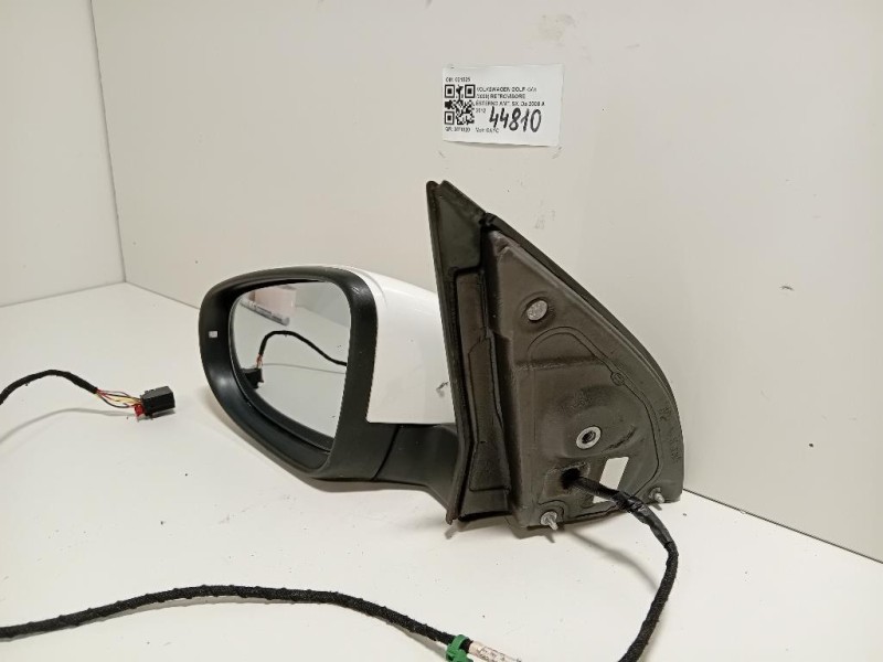 Retrovisore Esterno ANT SX 6 FILI VETRO SPECCHIO SPECCHIETTO Volkswagen GOLF VI 2009