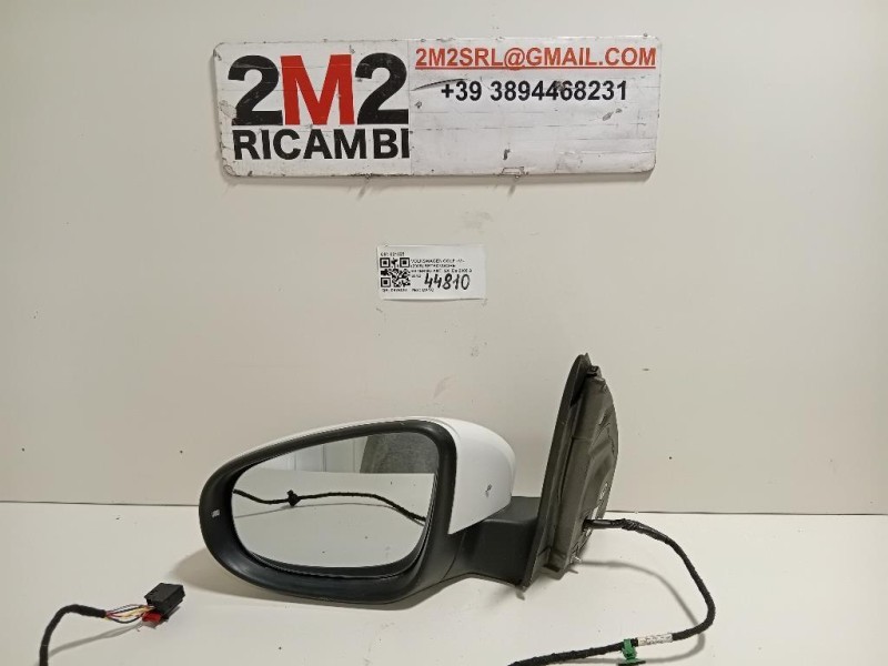 Retrovisore Esterno ANT SX 6 FILI VETRO SPECCHIO SPECCHIETTO Volkswagen GOLF VI 2009