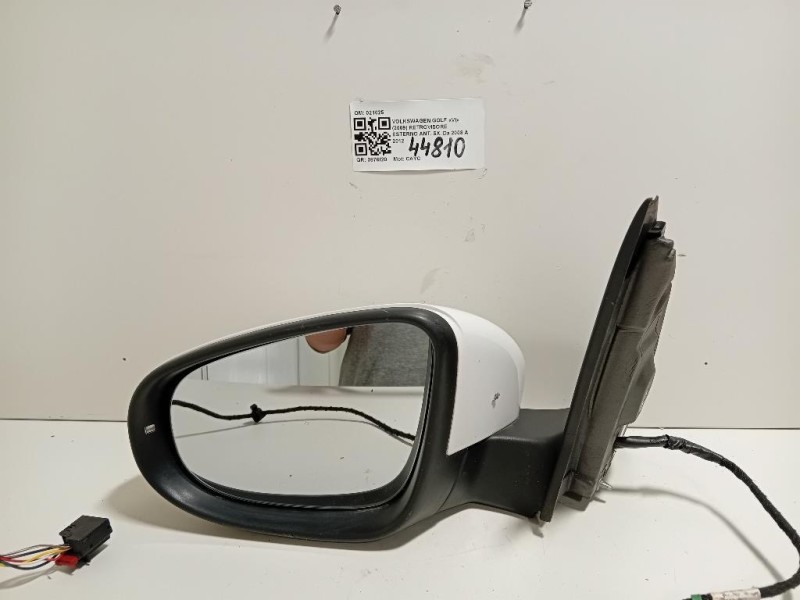 Retrovisore Esterno ANT SX 6 FILI VETRO SPECCHIO SPECCHIETTO Volkswagen GOLF VI 2009